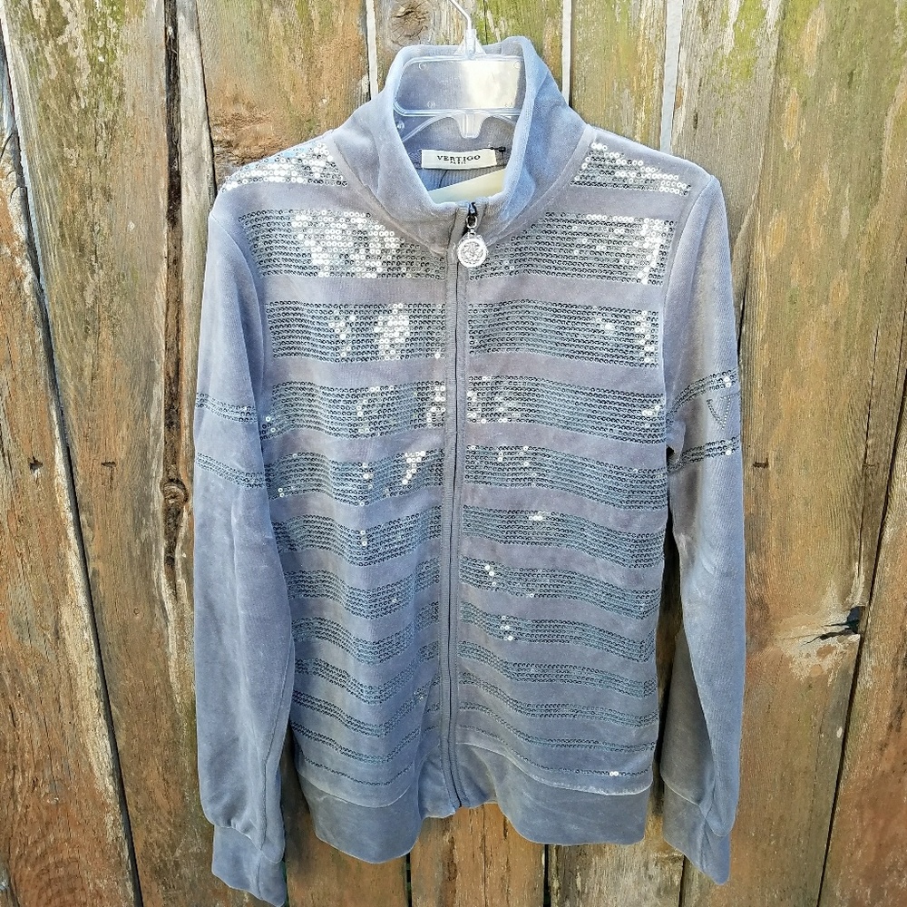 Virtigo Velour Jacket NWT